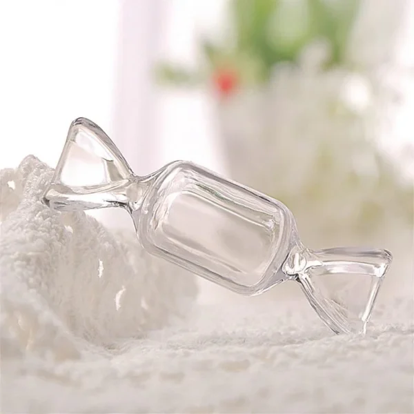 Transparent Candy Shape Box | Mini Plastic Box Rings Earrings, Jewelry Storage Organizer - Image 6