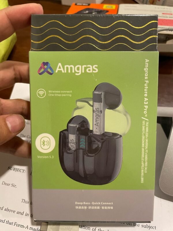 Amgras Future A3 Pro earbuds with Bluetooth 5.3 - Image 8