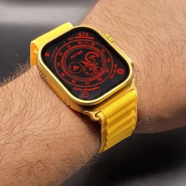 G9 Ultra Pro Smart Watch Golden Edition - Image 2