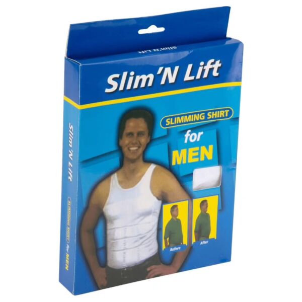 Slim n Lift Men tummy slimming Vest  Men's Slimming Shirt - Image 9