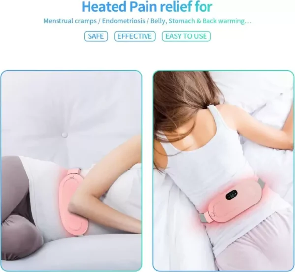 Period Cramp Relief Heater & Massager Belt | Electric Belt Massage for Women and Girls - Image 8