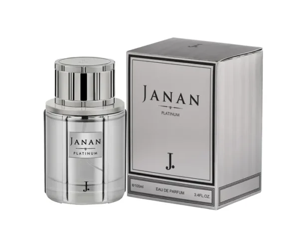 (High Quality)J. JUNAID JAMSHED JANAN PLATINUM Eau de Perfume | Men Fragrance - 100 ML