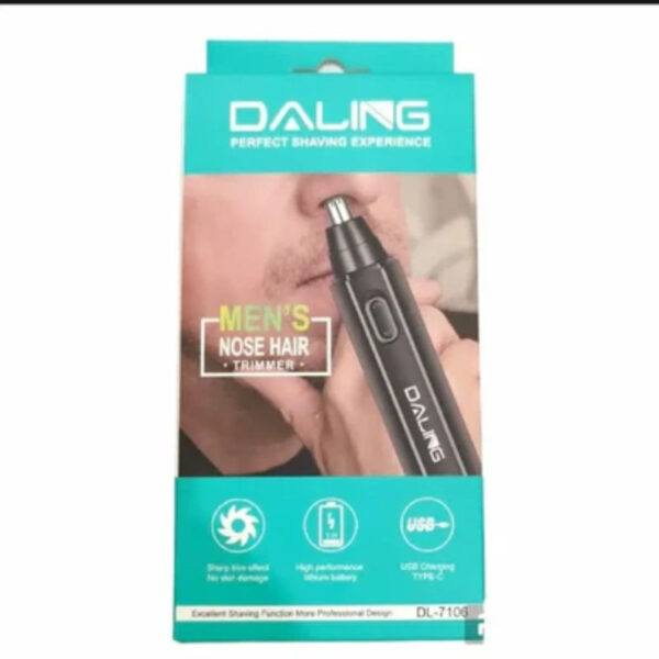 DALING DL-7106 Professional Hair Clipper Nose Hair Trimmer