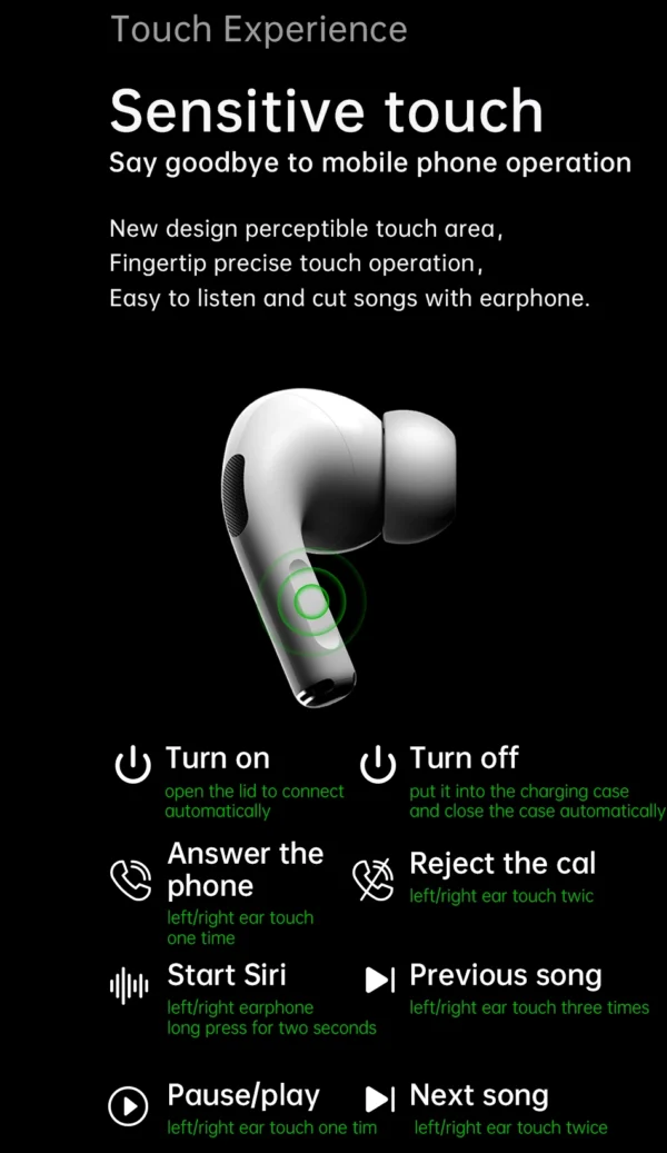 Airbuds Pro 2 Wireless Bluetooth In-Ear Earphone | Air bud for men & women - Image 15
