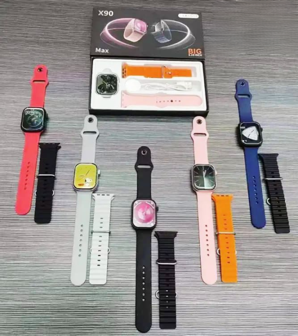 X90 MAX SMART WATCH for Men And Women (Random colors) - Image 4