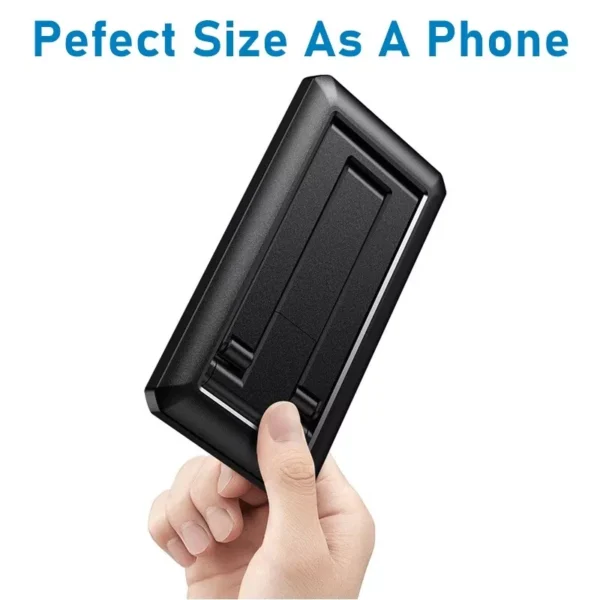 Universal Plastic Mobile Phone Holder | Adjustable Foldable Desktop Stand (random color) - Image 9