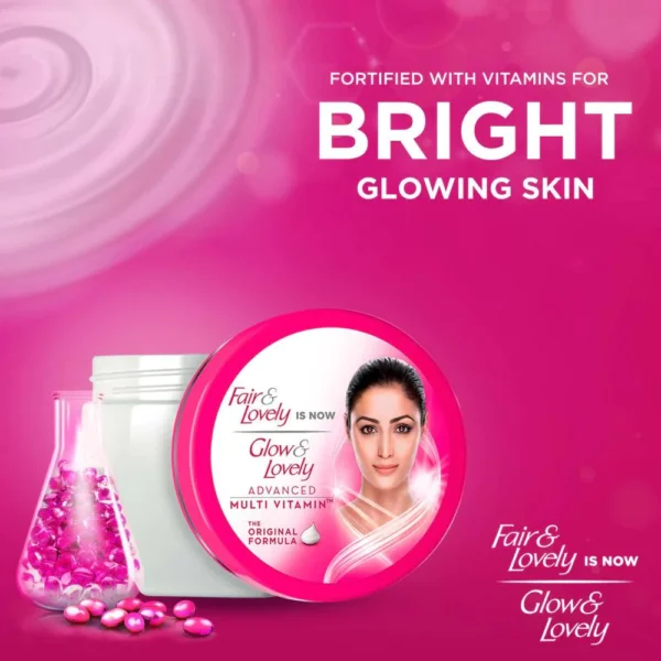 Fair & Lovely Is Now Glow & Lovely Advanced Multi Vitamin Serum In Cream Tube & Jar - Pack of 2 - Image 6