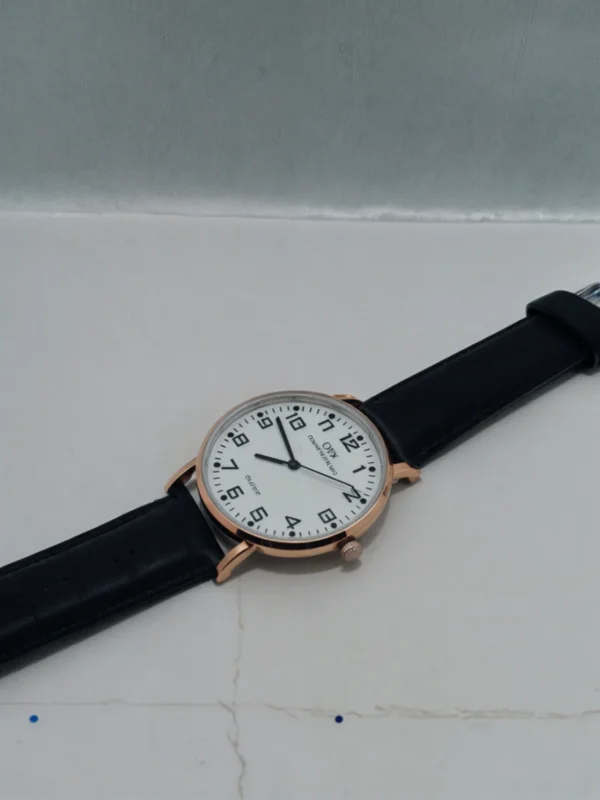 black Daniel Wellington Watch For Women Wrist Watch  (without box ) - Image 5