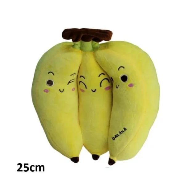 Baby banana Bunch Stuff plush fruit toy Pillow for Girls Boys - 25cm - Image 3