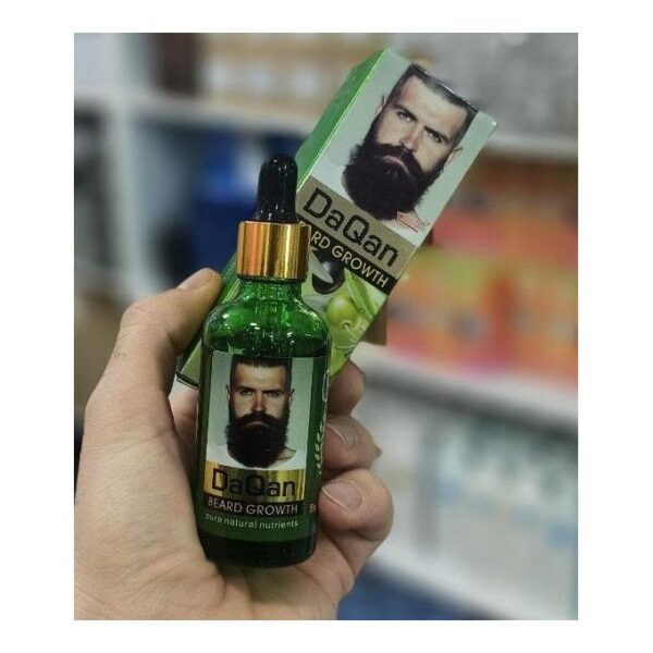 DaQan Beard Growth Olive Essential Oil  enriched with multiple natural nourishing ingredients- 50ml