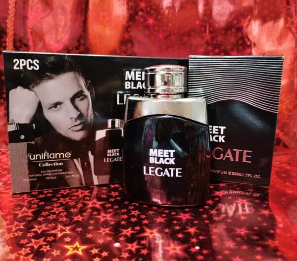 ( 2 Piece ) Meet Black Legate Perfume For Men | Best Men Fragrance | Best Quality Perfume For Men