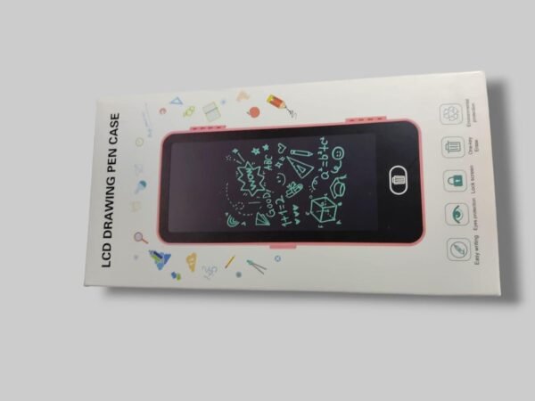 LCD Drawing Pen Case Easy Writing with Eye Protection, Lock Screen, Large Space LCD Drawing Pen Case-One Key Erase (Random Color) - Image 15