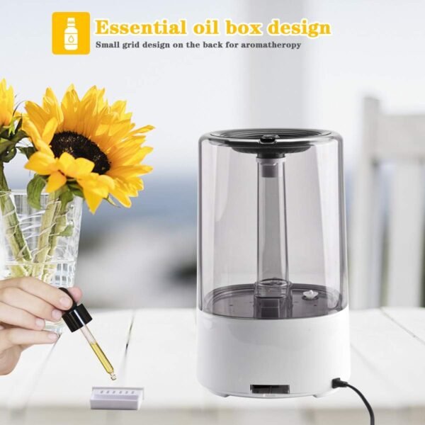 LH-192 Humidifier – Hot & Cold Mist with 4L Water Tank, 12-Hour Continuous Operation & Scent Addition Option ( Random Color ) - Image 9