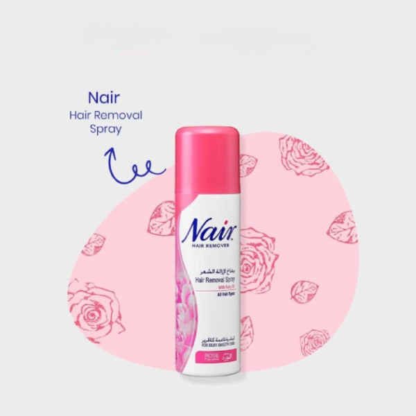Nair Hair Removal Spray Painless smooth removal for Hair, Legs & Underarms for Men and Women - Image 3