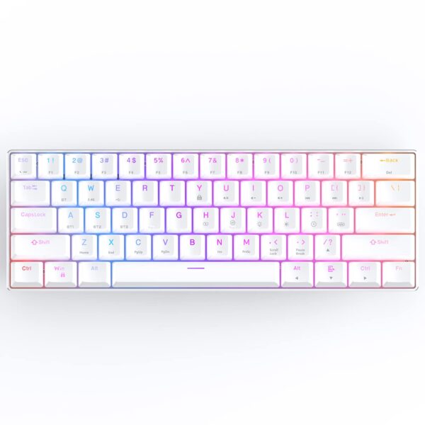 AK61 Wired Mechanical Gaming keyboard Feel Backlight For Pc Desktops Sleek & Durable Design - Image 13