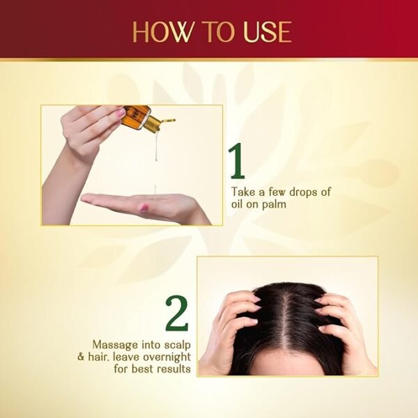 Herbs India Clove & 7 Herbal Seed Hair Oil with Continuous Feeding Tube – 280ml - Image 7