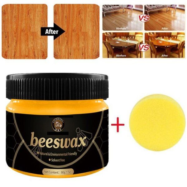 Wood Seasoning Beewax Polish - Complete Solution Furniture Care Polishing Beewax | Best Polish - Image 7