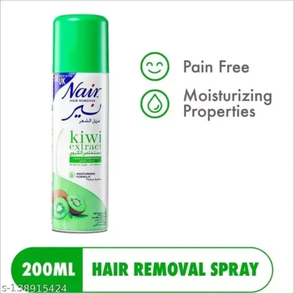 Nair Hair Removal Spray Painless smooth removal for Hair, Legs & Underarms for Men and Women - Image 13