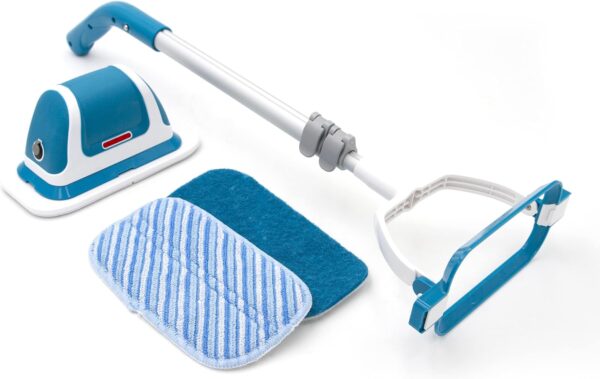 BELLHOWELL Multi Scrubber Mop System as Hand Scrubber & Floor Mop | Effortless Wiping, Scrubbing and Polishing | Multifunctional Mini Cleaning Scrubber | Rechargeable Multifunctional Mini Cleaning Scrubber