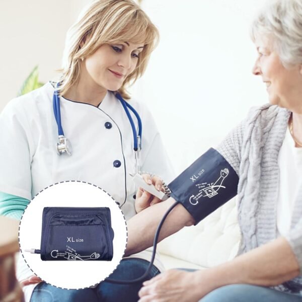 Smart Care Arm Digital Blood Pressure Monitor Cuff Monitor Upper Arm Cuff Blood Pressure Cuff for Blood Pressure - Image 2