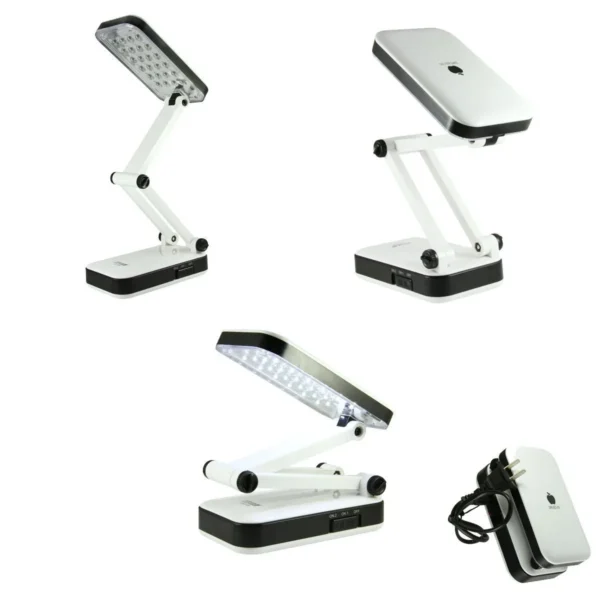 DP LED Rechargeable Desk Lamp 800mAh / LED Desk Lamp, Reading Light, Foldable & Rechargeable (random color)