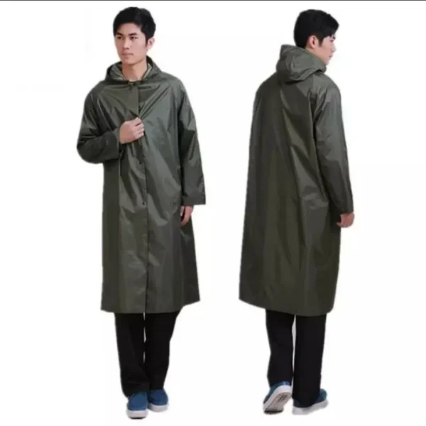 1 Piece Rain Coat | Waterproof Rain Coat | Rain Coat For Bikers | Rain Coat For Men & Women | Parachute Material Rain Coat ( Only Coat ) & ( Random Color )