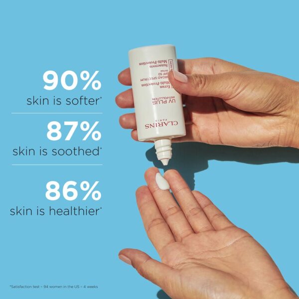 Clarins UV Plus 50 ML Multi-Protection Tint Sunscreen SPF 50 / PA+++ - Oil-Free | Best Quality Sunscreen  - Image 4