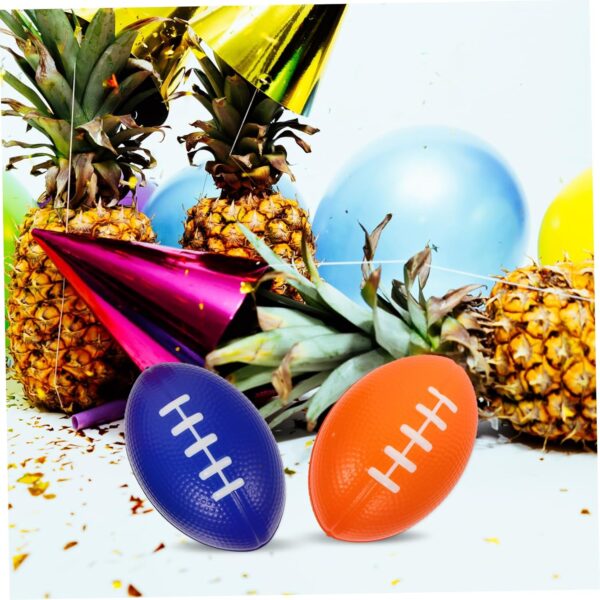 1 Piece Mini Rugby Footballs Rugby Footballs Toy Balls Hand Exercise Ball (Random Color) - Image 5