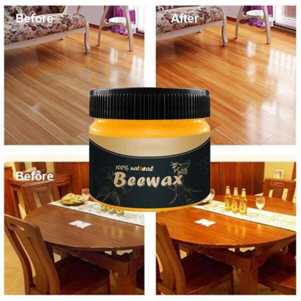 Wood Seasoning Beewax Polish - Complete Solution Furniture Care Polishing Beewax | Best Polish - Image 5