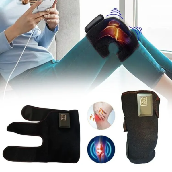 (NW000384) Thermal Knee Massager Electric Leg Joint Heating Vibra-tion Massage Therapy Elbow Brace Arthritis Pain Physio-therapy Knee Support - Image 5