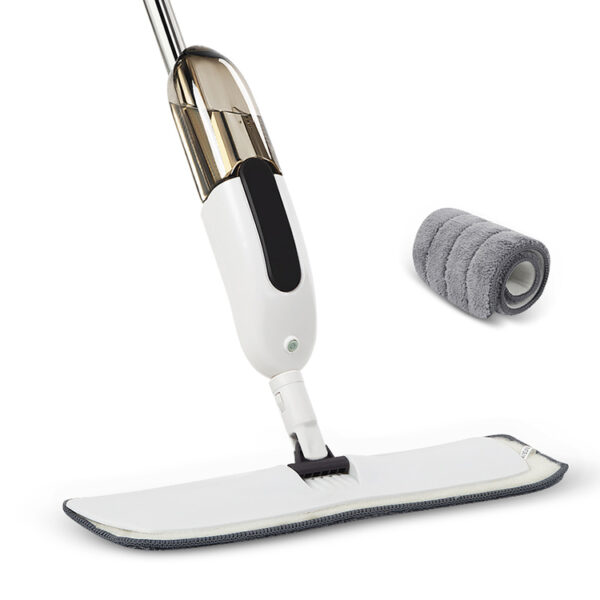Microfiber Water Spray Mop For House Cleaning Microfiber Spray Mop for Wet and Dry Floor Cleaning, Home Dust, Dirt Cleaner Lightweight 360 Degree Spin Microfiber Mop - Image 6