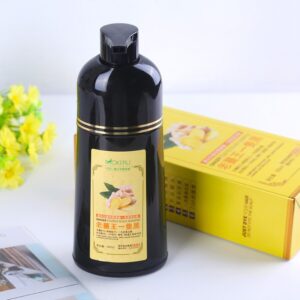 MOKERU Ginger Hair Shampoo for 5-Minute Natural Dye & Healthier, Longer-Lasting Color 200 ml
