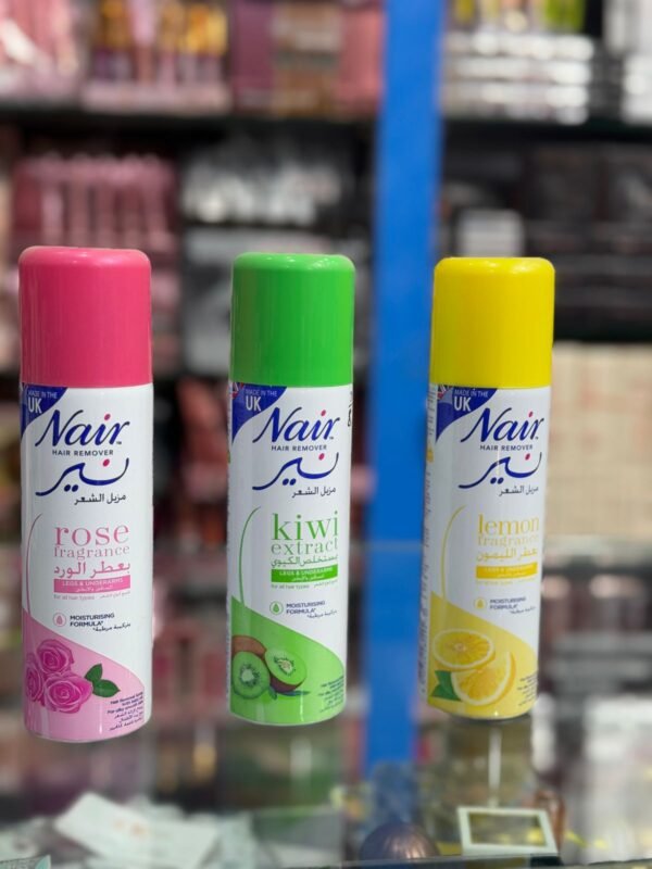 Nair Hair Removal Spray Painless smooth removal for Hair, Legs & Underarms for Men and Women - Image 4