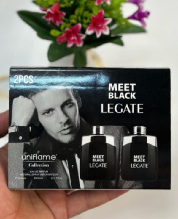 ( 2 Piece ) Meet Black Legate Perfume For Men | Best Men Fragrance | Best Quality Perfume For Men - Image 2