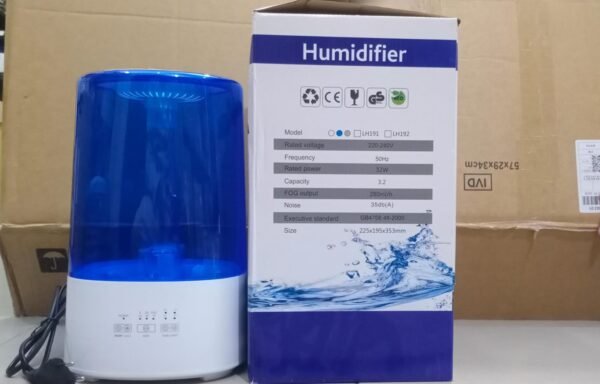 LH-192 Humidifier – Hot & Cold Mist with 4L Water Tank, 12-Hour Continuous Operation & Scent Addition Option ( Random Color ) - Image 6