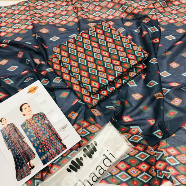 ✨ Khaadi brand ✨ 3 Piece Digital Printed Lawn Unstitched Suit new Collection 2025 for womens