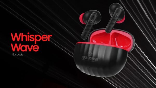 maxon  B-301 Whisper Wave Earbuds ENC( Environmental Noise Cancellation) 13mm Bass Speaker - Image 7