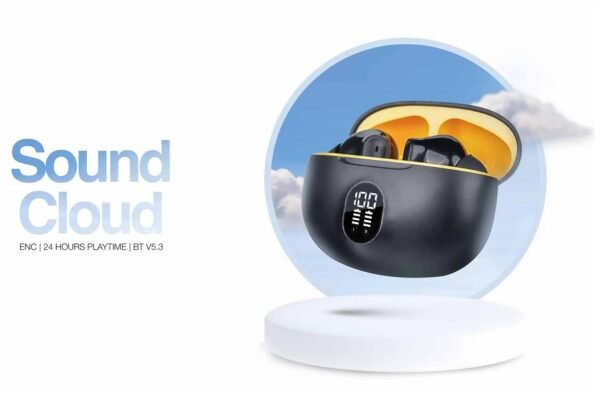 Maxon B-201 Sound Cloud Earbuds Noise Cancellation (ENC) Touch Sensor / Type C Charging - Image 3