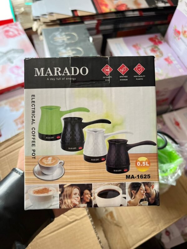 MARADO Coffee, tea Maker Electric Turkish Coffee kettle 500ml (Random Color) - Image 6