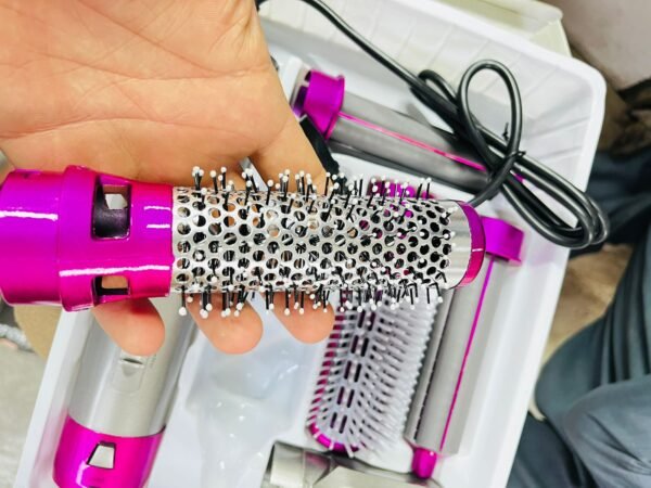 5 in 1 Hair Styler multi-function Professional Styling Tool hair dryer, hair curler, hot air comb, hair straightener - Image 5