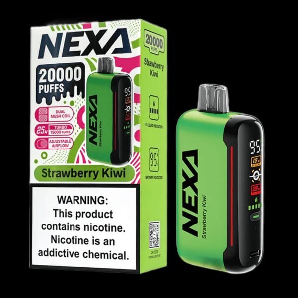 Nexa N20000 Disposable Pod – 20,000 Puffs | Rechargeable | Turbo Mode | Dual Mesh Coil | Display Pod - Image 11