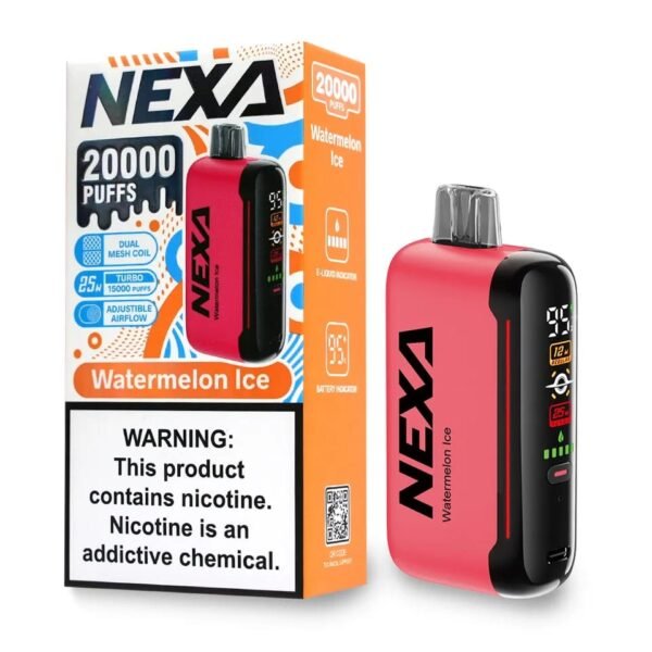 Nexa N20000 Disposable Pod – 20,000 Puffs | Rechargeable | Turbo Mode | Dual Mesh Coil | Display Pod - Image 9
