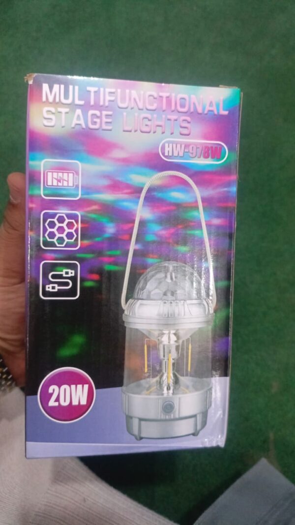 2 in 1 Fancy Stage Light with USB Cable Outdoor Solar Light Eco-friendly illumination for Your Outdoor Spaces - Image 7