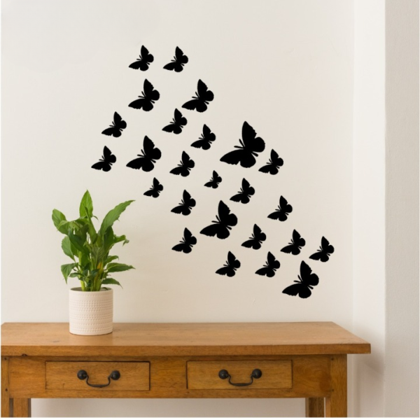 3D Wooden Butterfly Buy One (Pack of 30) Get One Free ( Pack Off 30 ) Wooden Wall Decoration Items for Home, Bedrooms Inspire Kids and Look Decent - Image 2