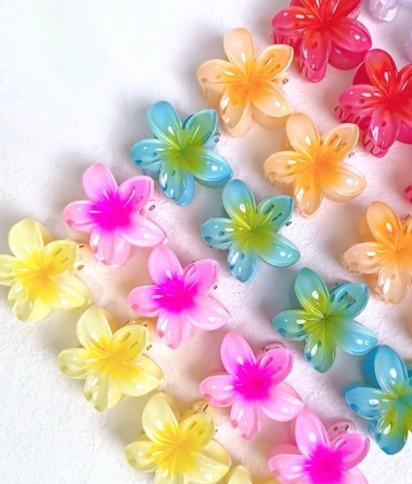 Pack Off 06 Mini Sunflower Fashion Girl Hair Clip | Hair Clip For Women | Best Quality Hair Clip ( Random Color ) - Image 6