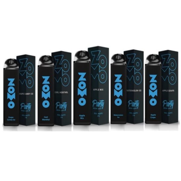 Zomo Party Mesh Coil Pod – 800 Puffs – 5% Nicotine – 2.6ML E-liquid – 500mAh Battery – Random Flavour | Vape For Smokers | Pod For Smoking ( Random Flavor )(Without Display) - Image 8