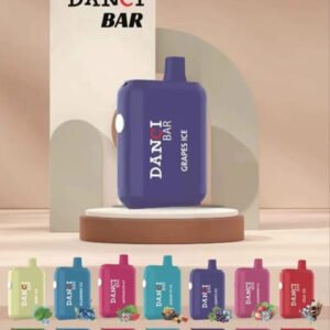 Danci Bar Disposable Pod – 7500 Puffs – 18ML E-Liquid – 550mAh Battery – Type-C Charging – 7 Flavours | Disposable Vape For Smokers | Disposable Pod For Smoking ( Random Flavor )(Without Display)
