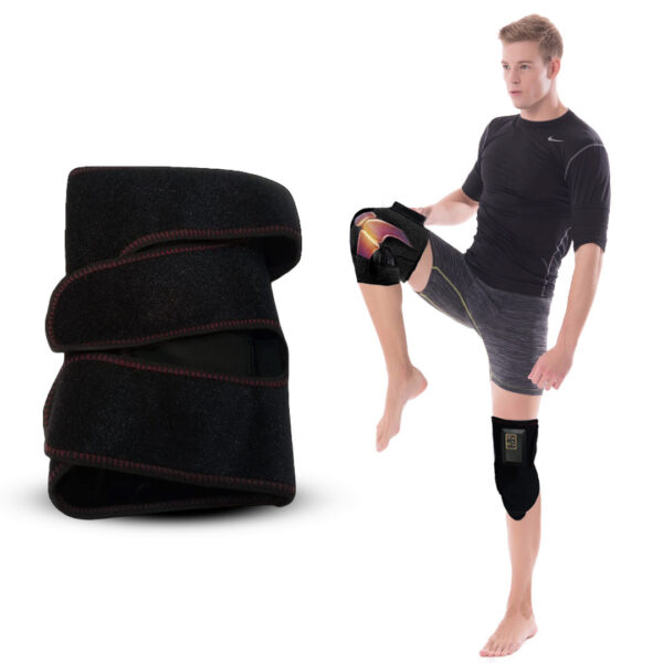 (NW000384) Thermal Knee Massager Electric Leg Joint Heating Vibra-tion Massage Therapy Elbow Brace Arthritis Pain Physio-therapy Knee Support - Image 3