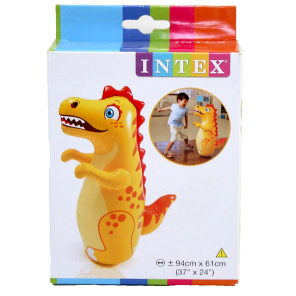 Intex Animal Punching Bag Toy For Kids 3D Bop Bag Boxers Punching Bag Toy Gift Kids Fun ( Random Animal )