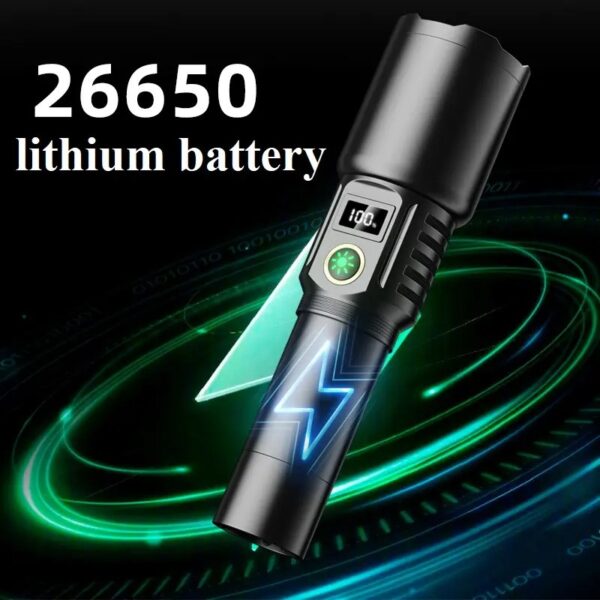 Ruilang P90 SX-508 Type-C Charger Multifunctional Flashlight - 26550mAh - Image 8